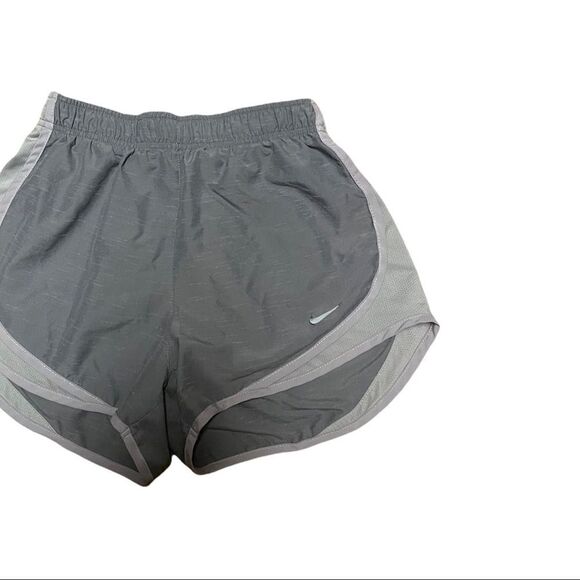 Nike Athletic Striped Running Shorts Grey Small - Picture 12 of 17